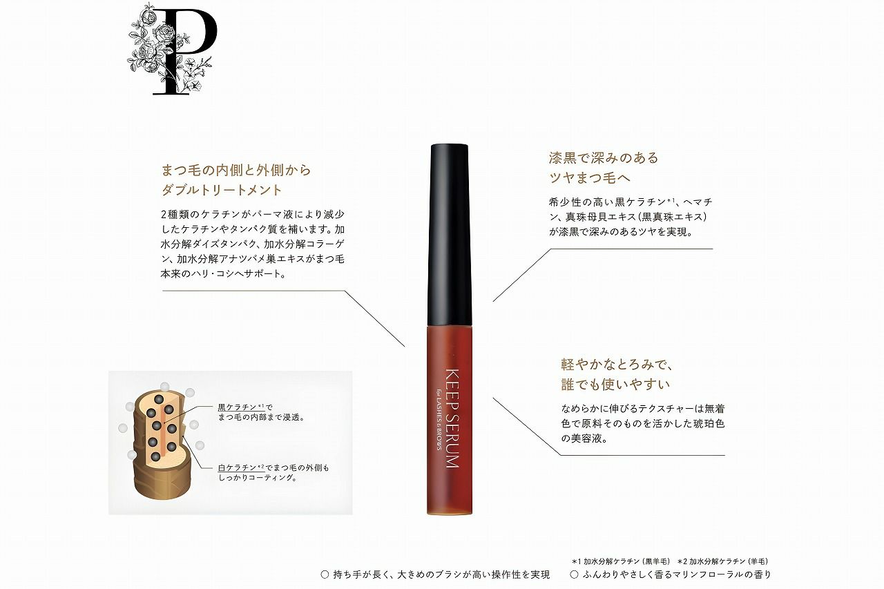 【PARISIENNE LASHLIFT(パリジェンヌラッシュリフト)】BKキープセラム