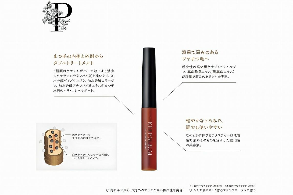 【PARISIENNE LASHLIFT(パリジェンヌラッシュリフト)】BKキープセラム