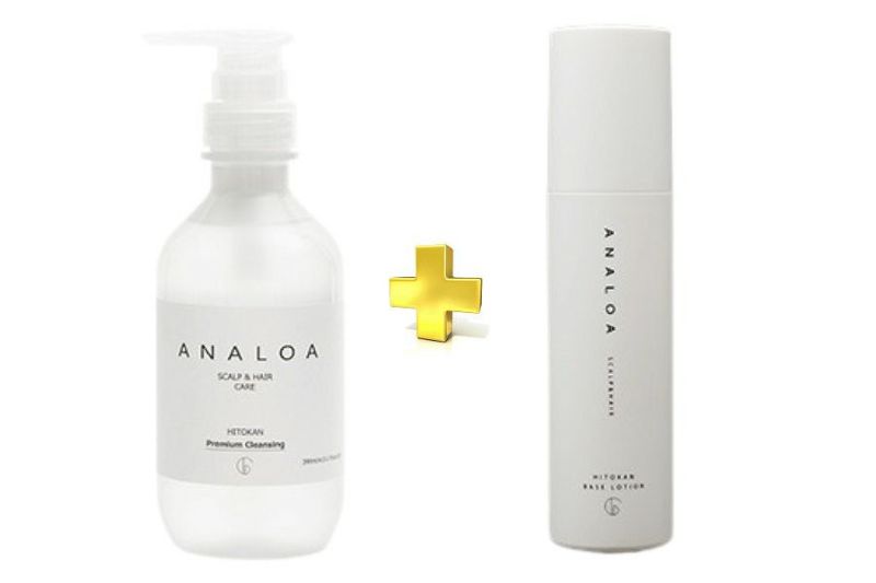 アナロア ベースローション 120ml+アミノヒトカンプレミアム クレンジング 390ml