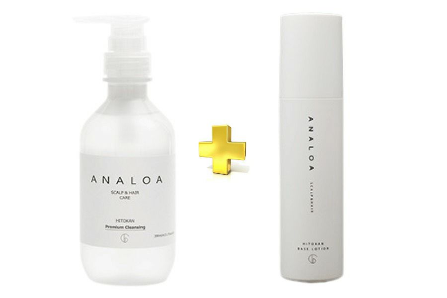 アナロア ベースローション 120ml+アミノヒトカンプレミアム クレンジング 390ml