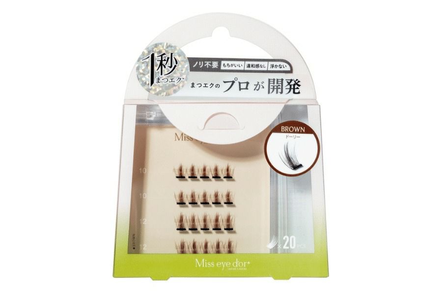 1秒まつエク ドーリータイプ ブラウン